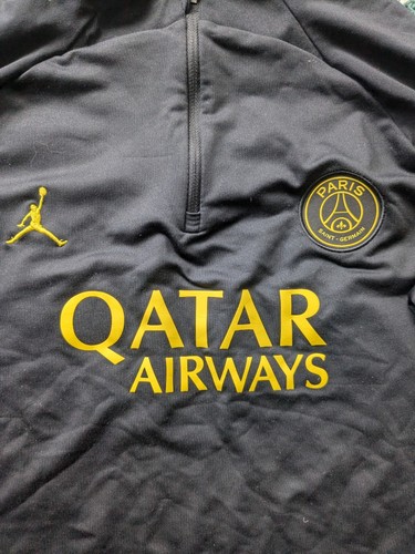 PSG Football Zip Top Jordan/Nike Size Large Men Or XL Women - Picture 5 of 12