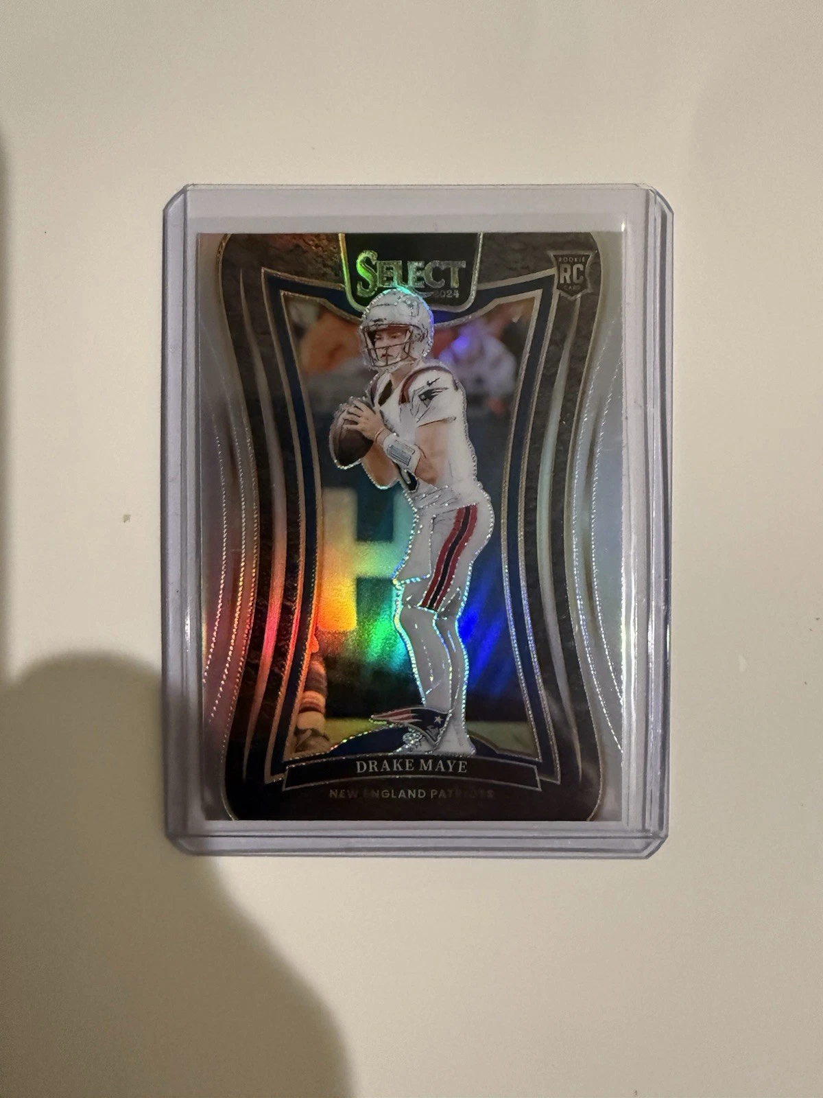 2024 Panini Select Football Suite Level SILVER PRIZM RC Drake Maye #379