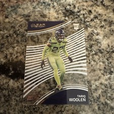 2022 Panini Chronicles Clear Vision Rookies Tariq Woolen #CVR-22 RC Seahawks