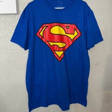 Blue superman tee superman superheroes