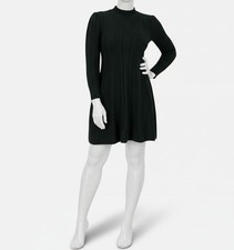 Jessica Howard Women's Green Sweater Dress Petite Size-PXL