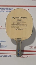 Butterfly Viscaria Arykate-Carbon Table Tennis Paddle Off Blade Racket FL 89g