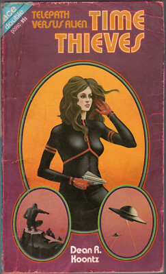 DEAN KOONTZ - TIME THIEVES 1ST 1972 UNREAD