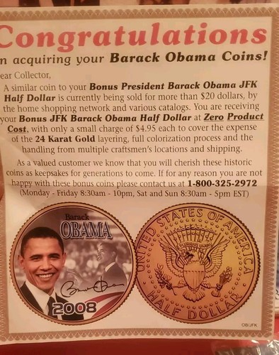 NEW Lot of 13 Life Times Barack Obama 24K Gold 5 Coins Set 3 Pendants Earrings - Picture 16 of 18