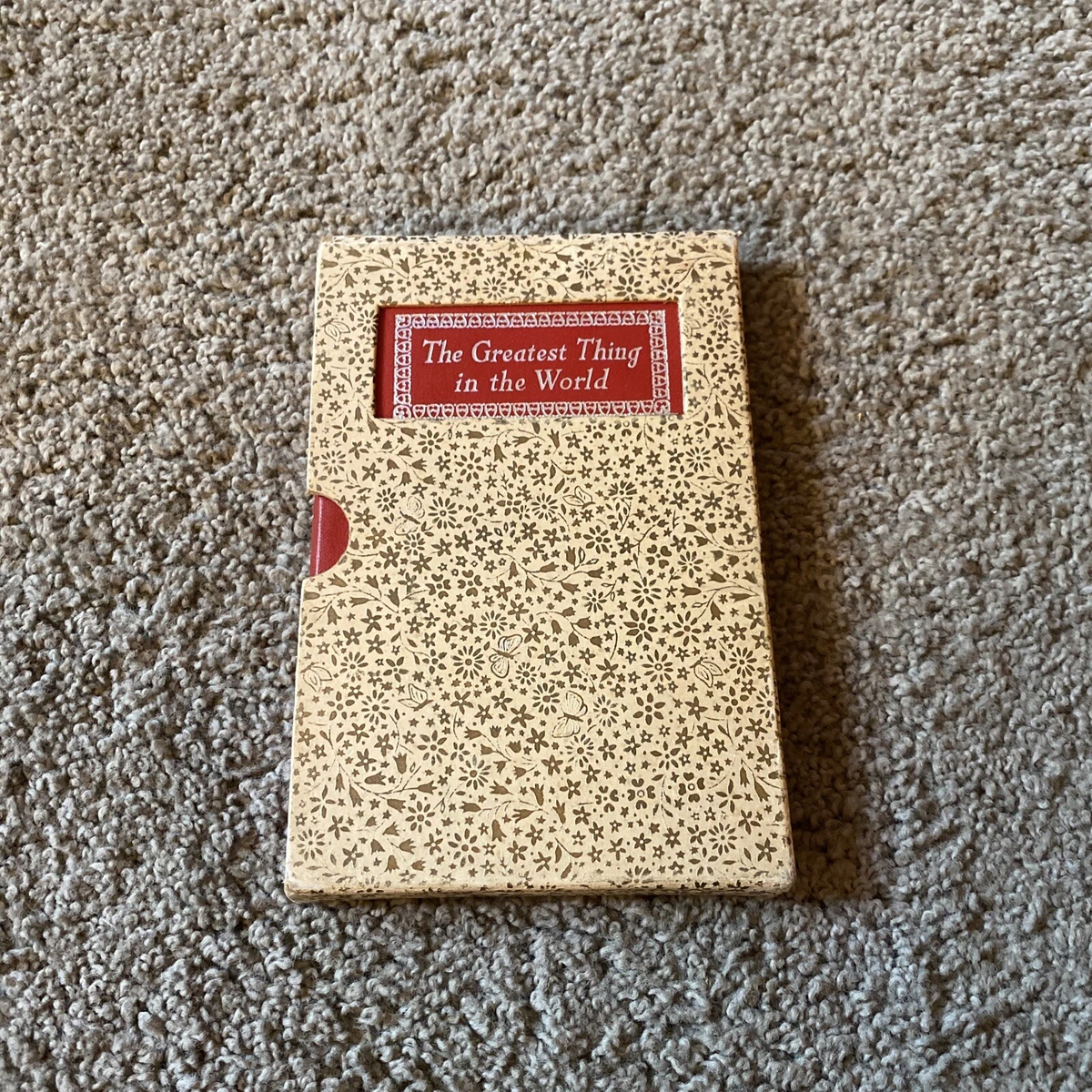 The Greatest Thing In The World In Antiquarian & Collectible Books