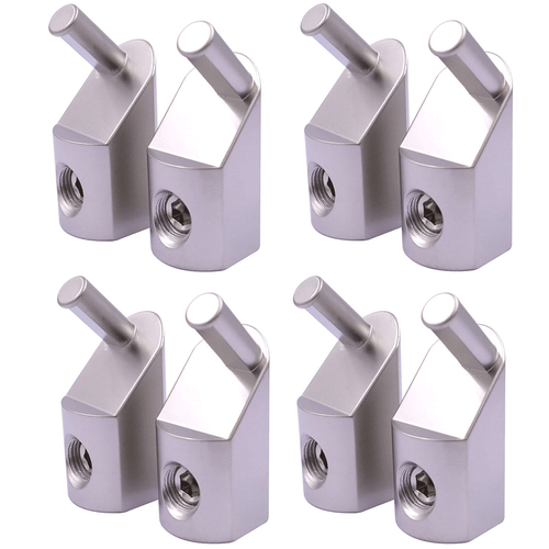 8X Car Power Wire Reducer Offset Angled 1/0 Gauge To 4 Gauge Amp Input Reducer - Picture 1 of 8