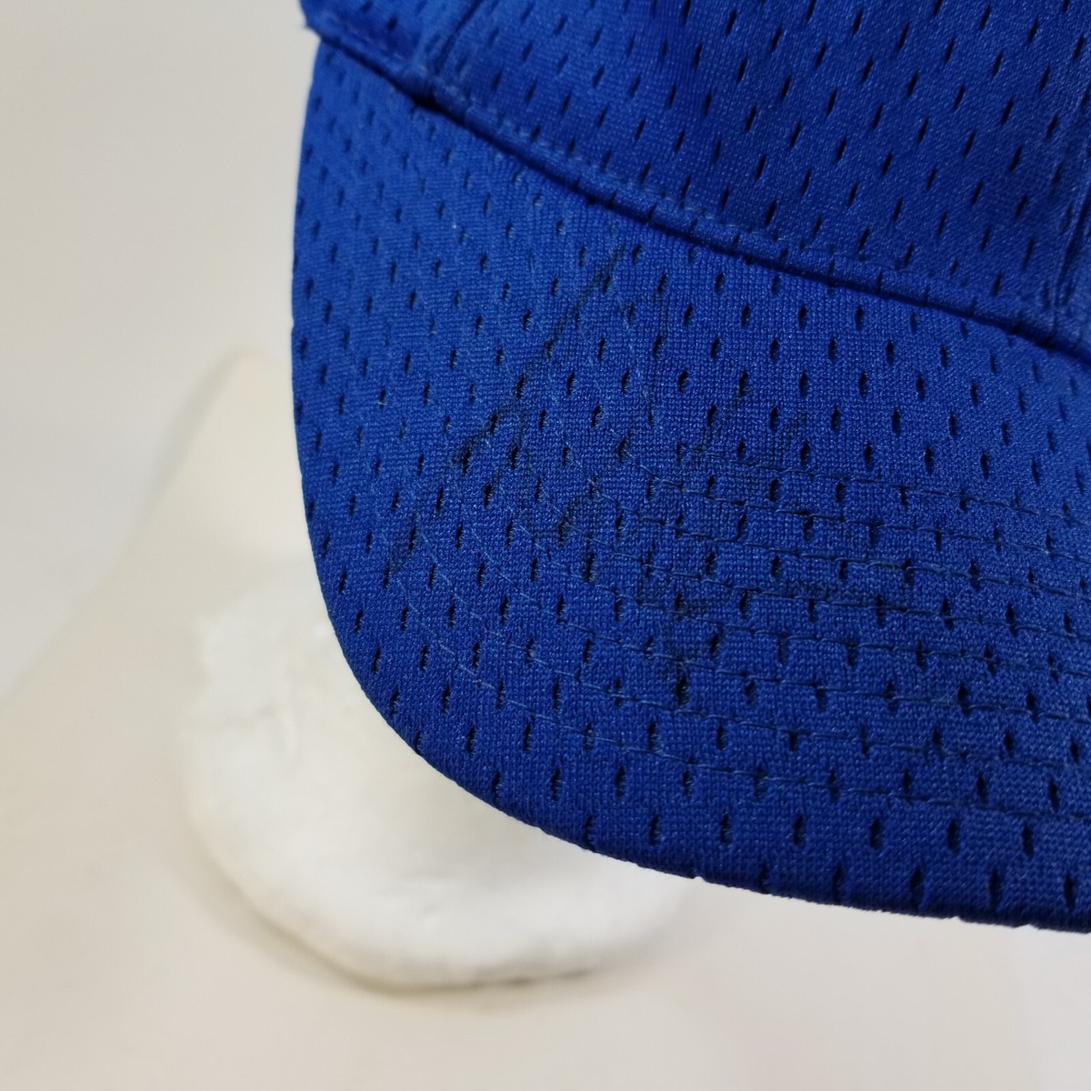 Vintage Blue Blank Hat Cap Strap Back Baseball Youth Kids View 3