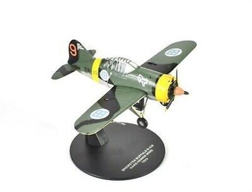 Atlas 1:72 Brewster F2A Buffalo Finnish 3./Lentolaivue 24 Hans H Wind 7896-030 - Picture 2 of 2