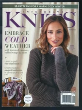 Brand New Newsstand Interweave Knits Magazine Winter 2022 Issue Winter Patterns