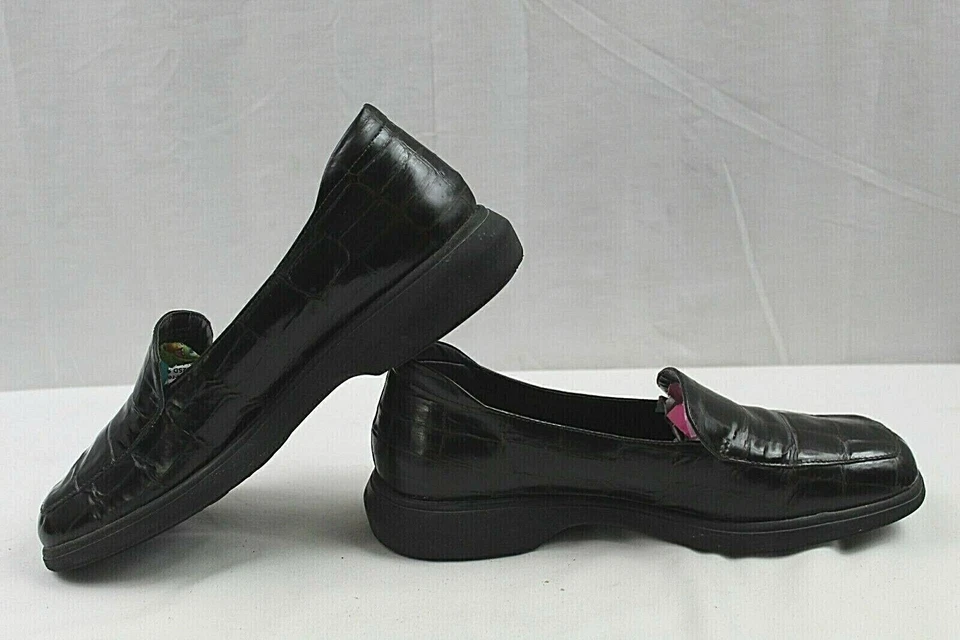 ZAPATOS SIN CORDONES INFORMALES/DE VESTIR CON AEROSOLES PARA HOMBRE TALLA 9 B PARTE SUPERIOR DE CUERO MARRÓN ROJIZO Foto 3 de 4