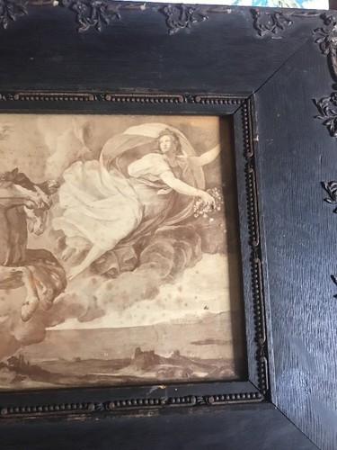 Rare Antique Greek Norse Cherub Print NYMPHS Hebrew Women Mythology Roman - Picture 6 of 11