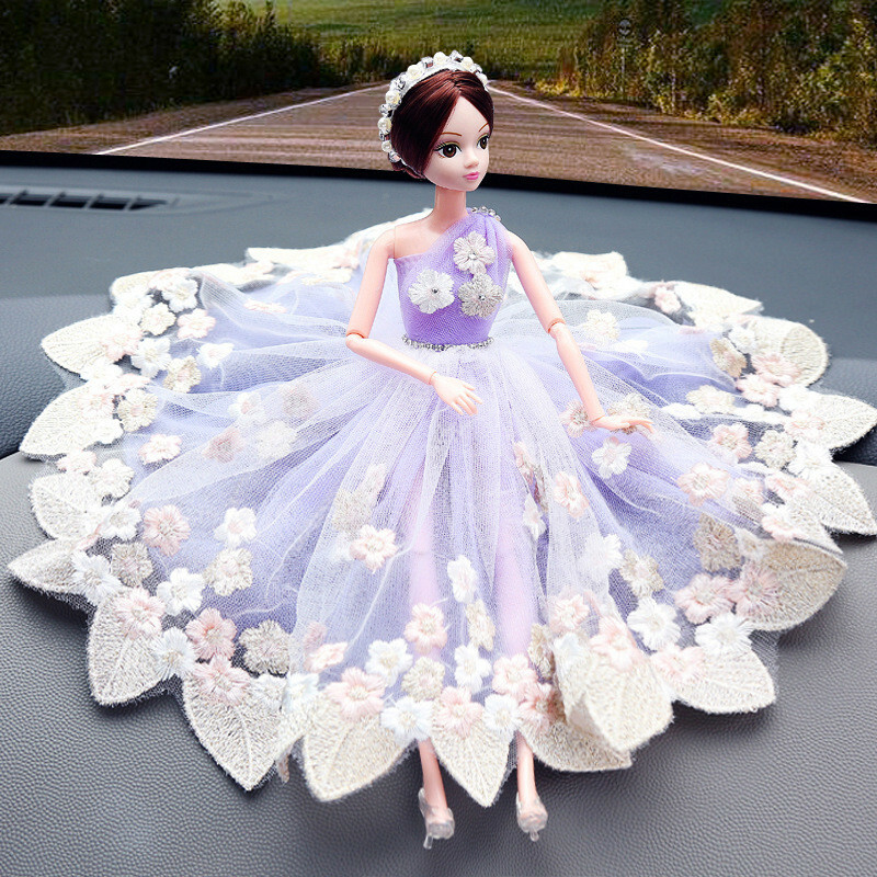 doll in wedding dress cute Princess Kate - Doll Clothes for 18 Inch Dolls - Royal Wedding Dress with White Shoes, Bouquet and Tulle Veil