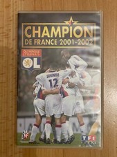 CASSETTE - K7 VIDEO VHS LYON CHAMPIONNAT DE FRANCE 2001/2002 O.L. Football vtge