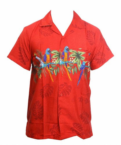 MENS HAWAIIAN SHIRT STAG BEACH HAWAII ALOHA PARTY SUMMER HOLIDAY FANCY S/XXL D11 - Picture 22 of 33