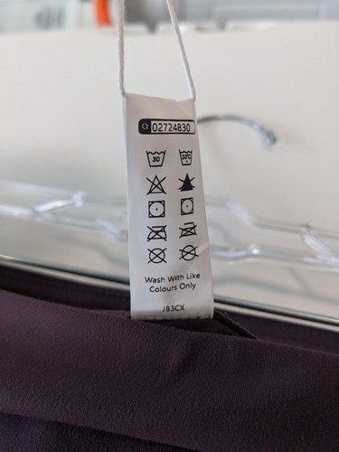 Halara Pants Womens Medium Purple Bootcut Pull On High Rise Stretch Comfort NWT - Bild 9 von 12