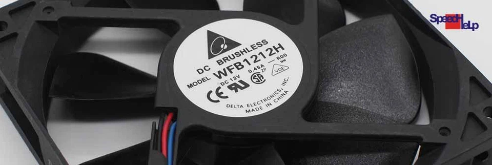 Ventilador Enfriador Delta Wfb12h 120x120x25mm 12v 0.45a Estuche Psu 3 Polos Foto 2 de 4