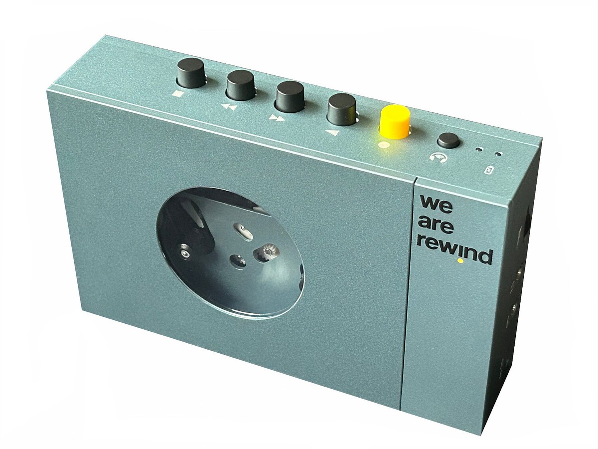 we are rewind カセットプレーヤー WE ARE REWIND Cassette Player