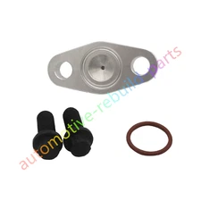 Oil Feed Flange Install Kit -4AN fits for Garrett G40 G42 G45 Series Turbos