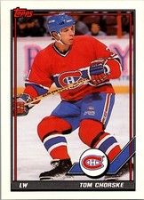 1991-92 Topps - #287 Tom Chorske