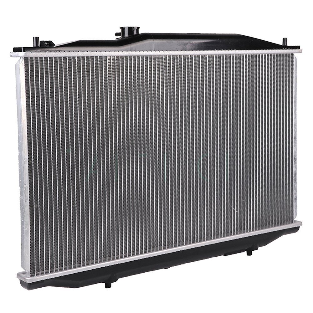 Dual Cooling Fan and Radiator Condenser Electric For 2003-2007 Honda Accord 2.4L