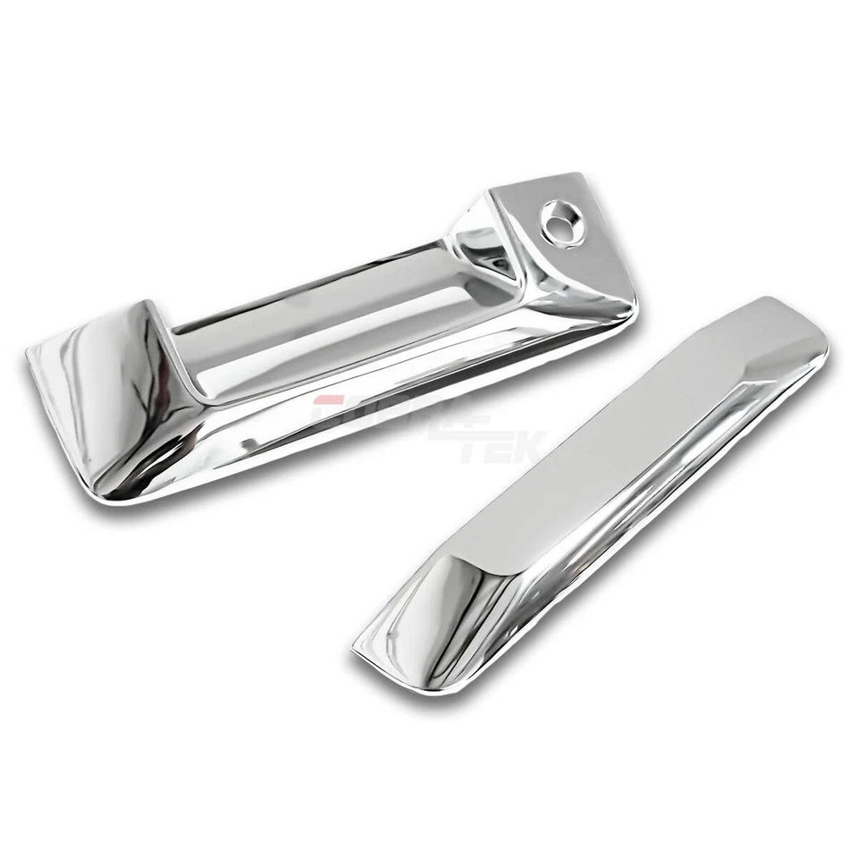 Cubierta cromada de manija de puerta trasera para Chevrolet Silverado 2500 2014-2018 Foto 2 de 3