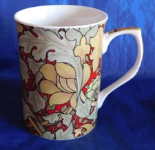 Leonardo Collection William Morris LEAVES & FLOWERS Fine China Mug