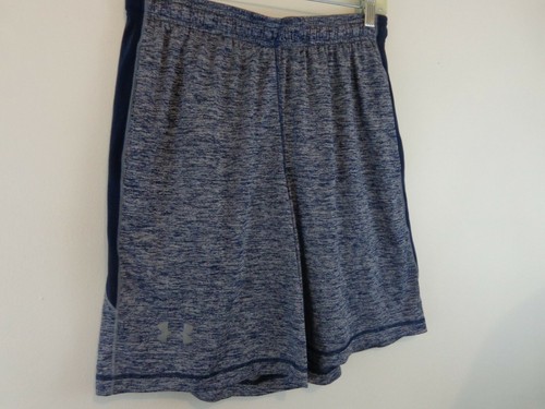 Under Armour Shorts Men's L Blue Athletic Shorts - Picture 4 of 7