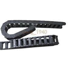 Plastic Drag Chain 40'' Towline Wire Cable CNC Machine Tool 15 x 30mm 1M