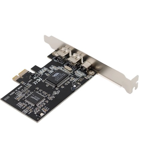 Pcie PCI-E Firewire Ieee 1394 2+1 3 Port Controller Card For Desktop PC Computer - Afbeelding 11 van 11
