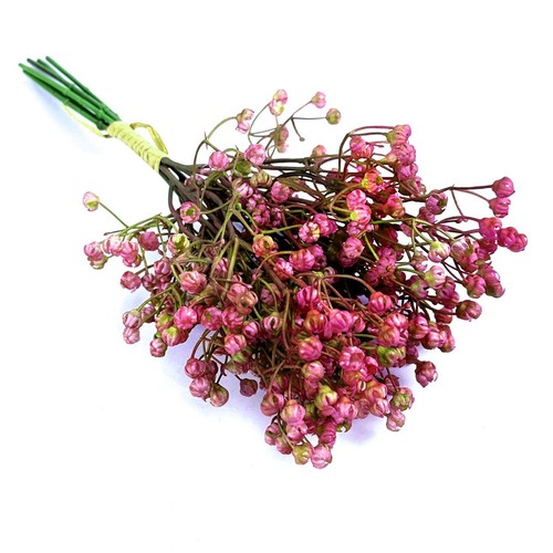 Artificial Gypsophila Flower Bundle 6 Stems - Faux Flowers Office Home Decor - Picture 6 of 15