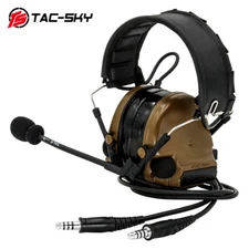 TS New Headband Dual Communication Comta III Noise Reduction Hunting Headset CB