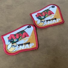 2 APA Leagues 9 ON THE SNAP Patch Patches AMERICAN POOLPLAYERS ASSOCIATION new