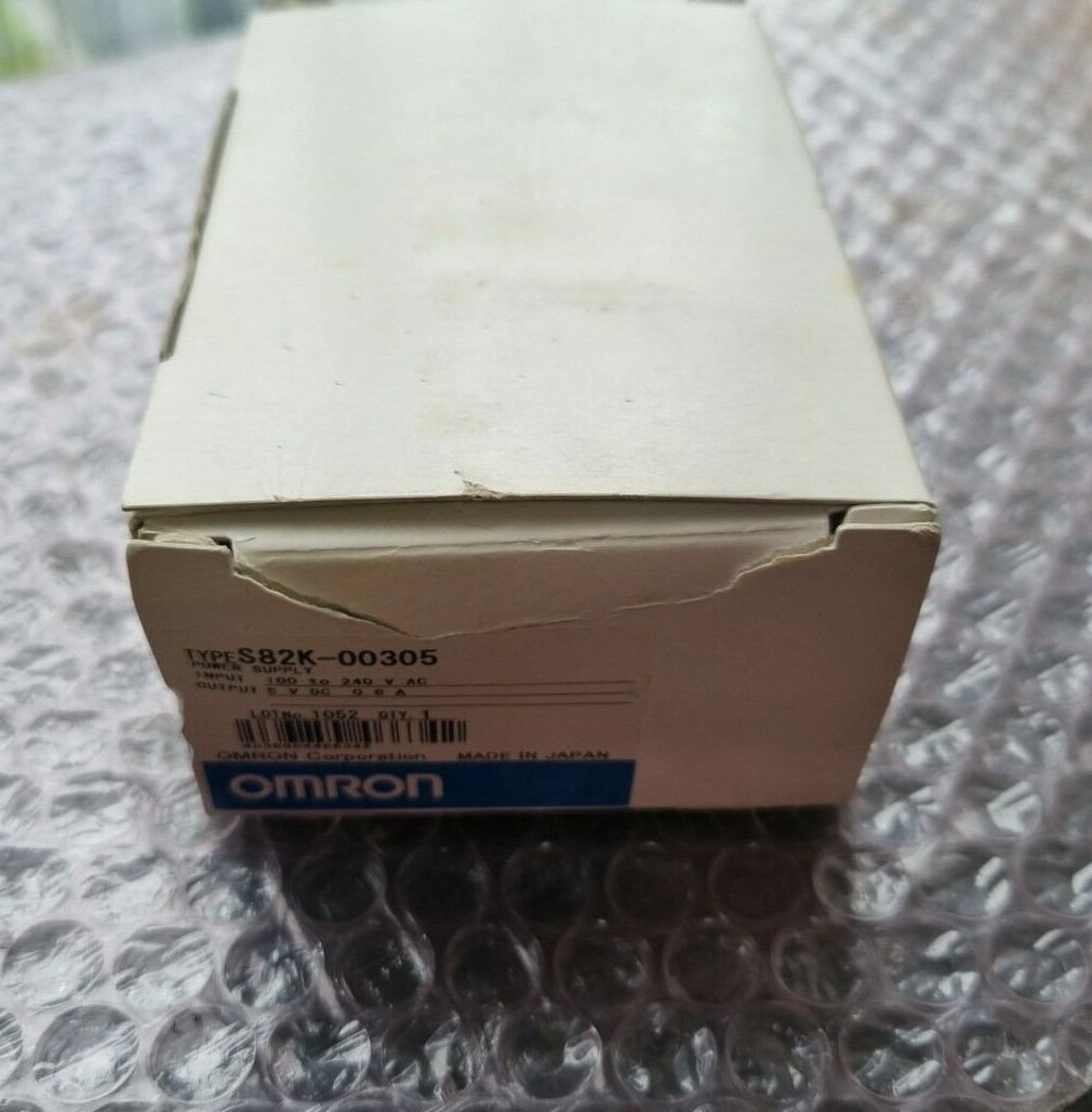 OMRON S82K-00305 POWER SUPPLY (R3S9.5) | eBay