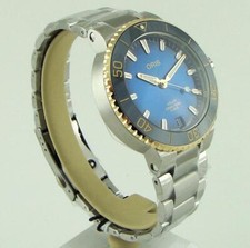 New 2026 Oris Aquis Date Blue Dial Gold 41mm 01 400 7769 6355-07 8 22 09PEB 4