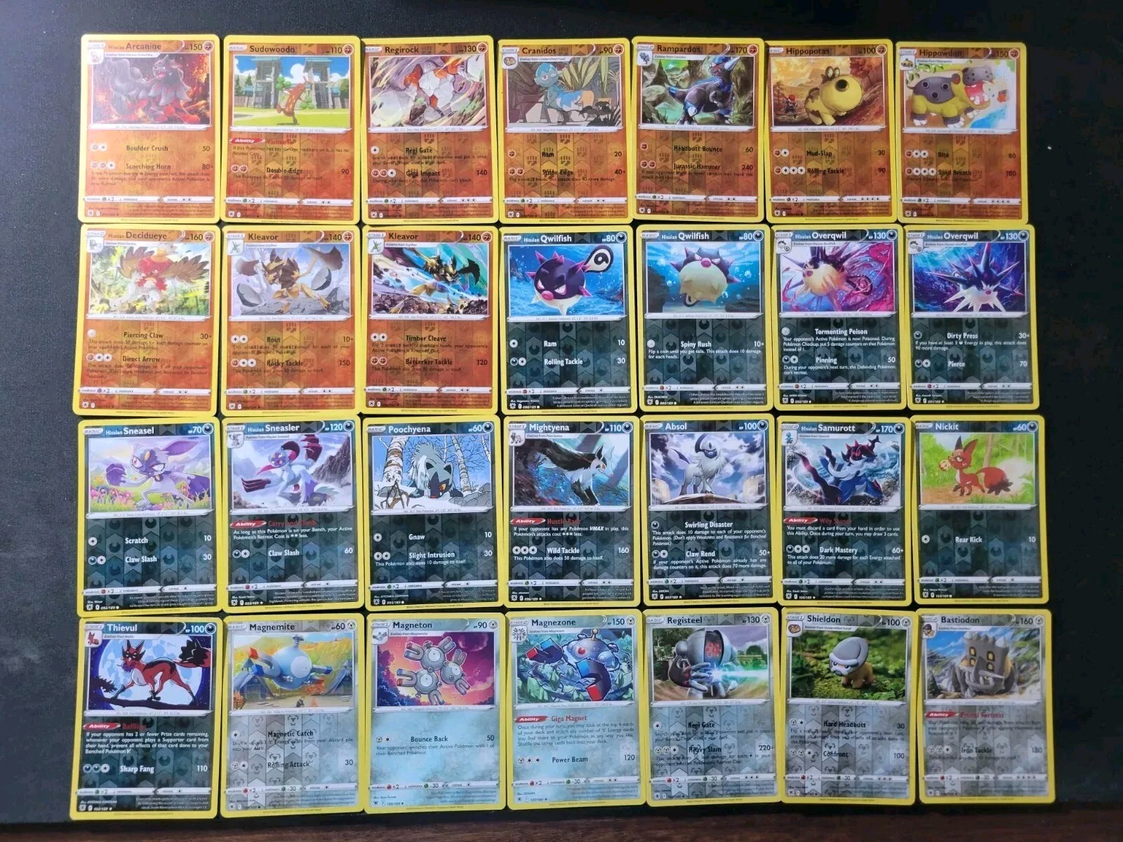 Pokémon Astral Radiance Complete Reverse Holo Set 128 Cards NM