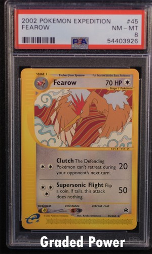 Fearow graded PSA 8 for sale on eBay