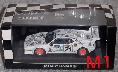 激レア！BMW M1 MUENCHEN ルマン LM 24h 1981 #71 BMW M1 n.71 did not finish in the 24 hours of Le Mans 1981