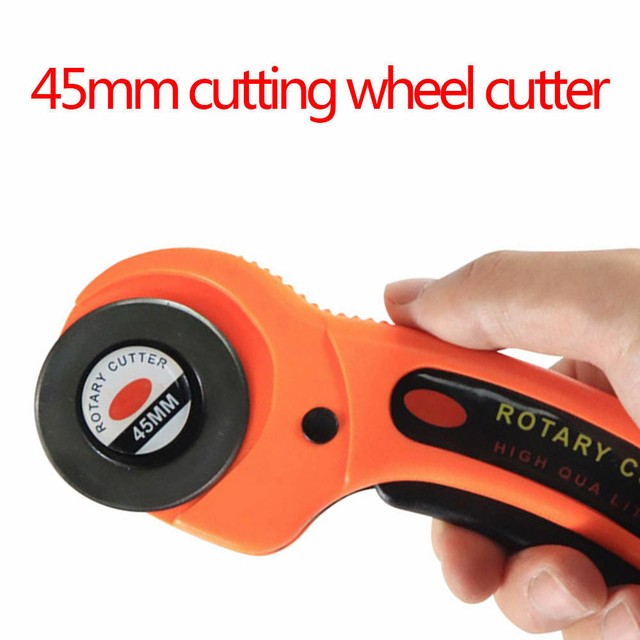 45mm Rotary Cutter Round Wheel Sewing Quilting Fabric Cutting Tool DIY