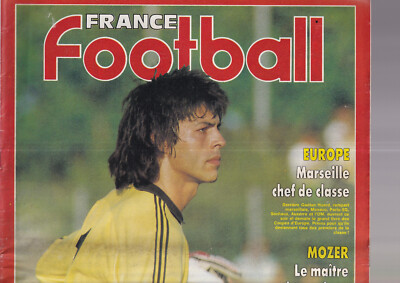 FRANKREICH FUSSBALL NR. 2266 MOZER & MARSEILLE / SONR / RAUFOSS / ALES / CHATELLERAULT