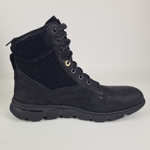 Timberland Men's Eagle Bay Casual Boot Military TB0A1JRS Hiking Black Sz 13 - Picture 3 of 12