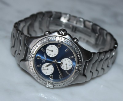 LONGINES SPORT WING CHRONOGRAPH Cal. 541 ETA 251.262 27 Jewels Vintage 90er 