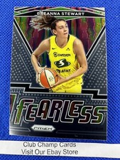 2021 #19 Breanna Stewart WNBA Panini Prizm Fearless Base Insert Storm