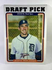 2011 Topps #60YOT-54 Justin Verlander 60 Years of Topps Detroit Tigers NM
