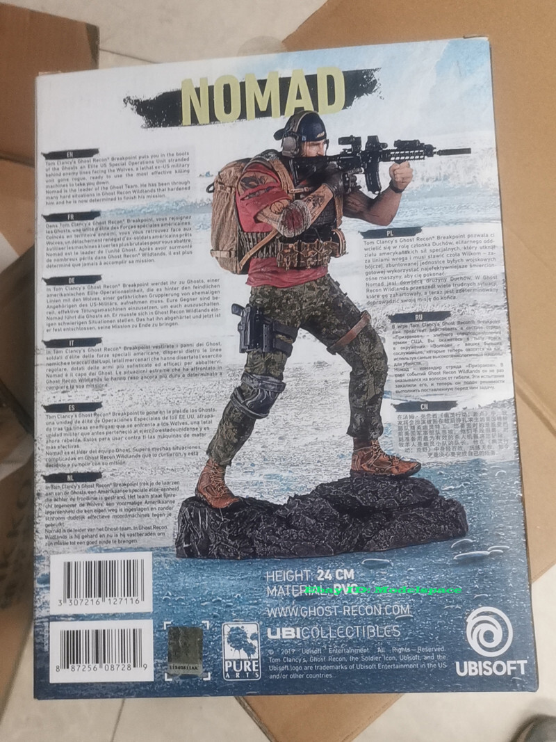 UBI Workshop 9'' Tom Clancy's Ghost Recon Breakpoint Nomad Figure