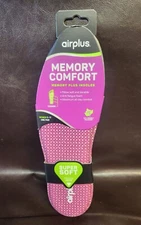 Airplus Memory Comfort Insoles with Memory Foam for Women Trim to Size 5-11