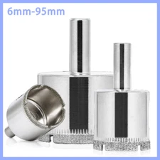 Diamond Hole Saw Drill Bit Dia 6-95 mm Maker Cutter Glass Ceramic Tile Porcelain