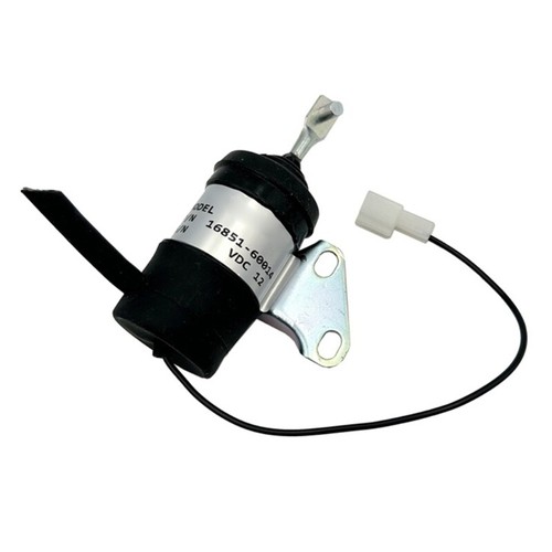 strong 12V Engine Fuel Shut Off Solenoid Valves High Precisions for Machinery - Picture 6 of 8