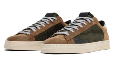 P448 Jack Men's Suede & Velvet Low Top Sneaker Shoes Size 43 / US 10