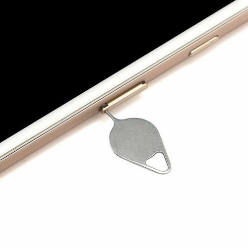 5 pièces plateau de carte SIM éjecteur broche outil de retrait aiguille clé ouverte pour téléphone portable - Photo 3 sur 12