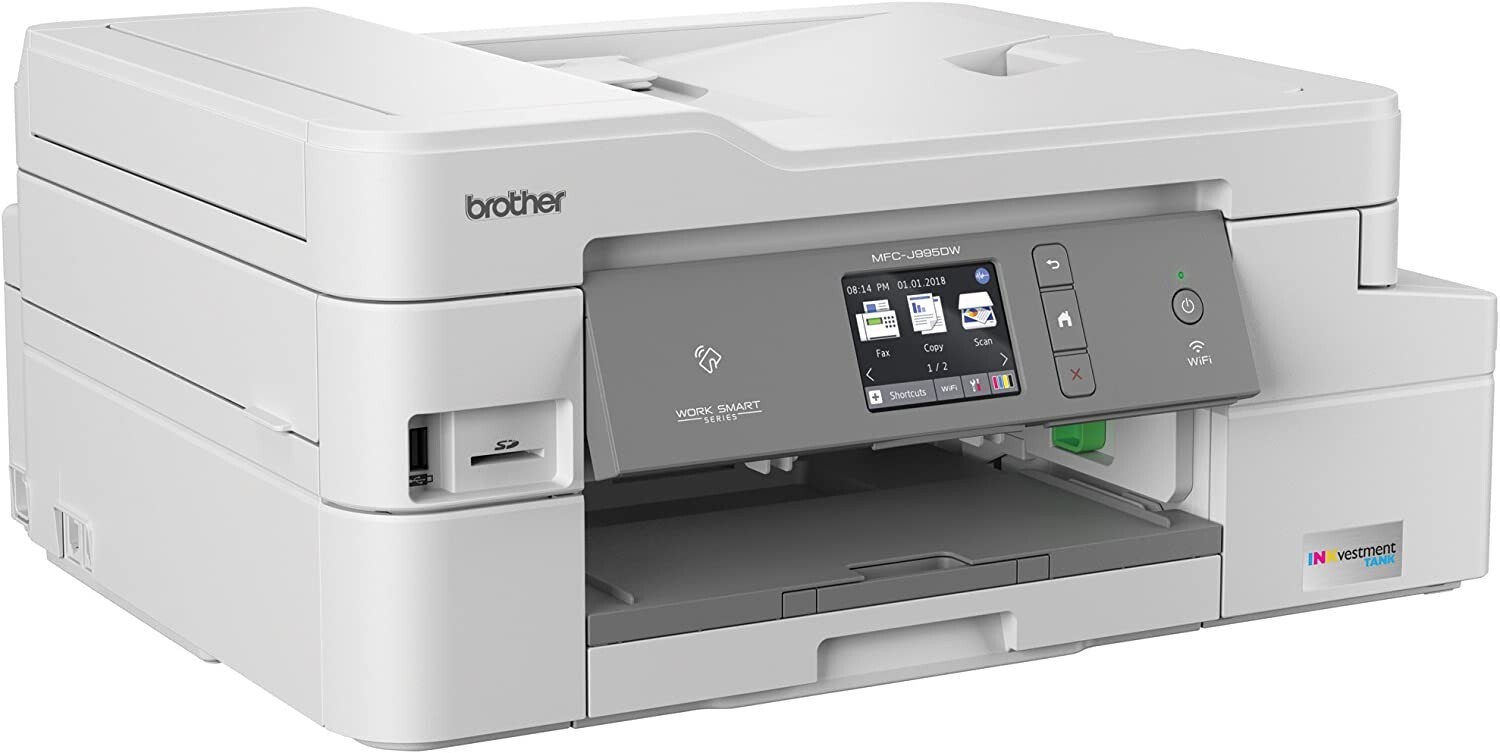 Brother MFC-J995DW INKvestmentTank Color Inkjet All-in-One Printer with ...